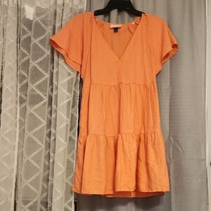 Universal Thread Vibrant Orange Dress